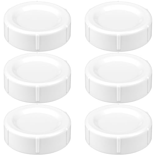 Image of Travel and Storage Baby Bottle Caps for Dr. Brown’s Natural Flow Wide-Neck Bottles, Baby Bottle Lids Replacement with Sealing Gasket, Leak-Proof, BPA-Free, Pack of 6