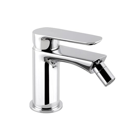 Palazzani Miscelatore per Bidet in Ottone con Scarico Finitura Cromo Lucido Modello +39