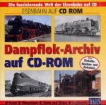  Dampflok-Archiv, je 1 CD-ROM, Tl.1 : Die Einheitslokomotiven, Neubaulokomotiven und Rekolokomotiven der DRG, DB und DR, 1 CD-ROM Für Windows 3.1/95 und MacOS 7.1
