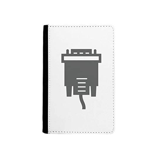 Étui de protection pour passeport noir pochette de voyage mixte