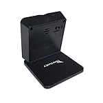 Digital Travel Alarm Clock - No Bells, No Whistles, Simple Basic Operation, Loud Alarm, Snooze, Small and Light, ON/Off Switch, 2 AAA Battery Powered, Black - Image 3