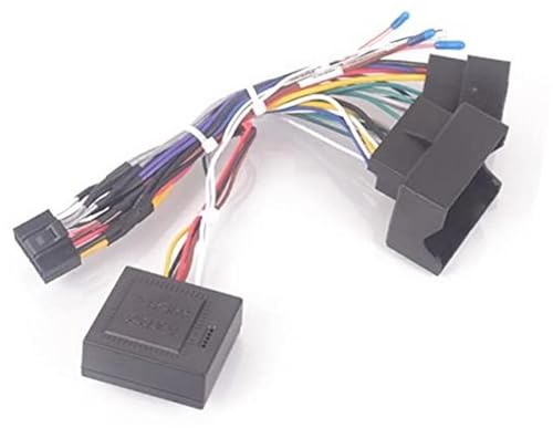 DEMULAX Cavo adattatore for cablaggio stereo for autoradio Android 16 pin, for Opel, Astra HJGK Zafira B Antara Vectra Corsa D Meriva A Cavo adattatore per autoradio