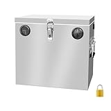 Peastorm Trailer RV Marine Battery Box - 12V Waterproof Stainless Steel Battery Relocation Kit for Boat, Trolling Motor, Kayak (Group 24)