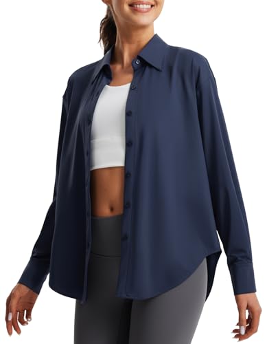 Libin women's sun protection long sleeve button-down shirt