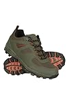 Mountain Warehouse McLeod Mens Shoes - Lightweight Shoes, Durable Walking Shoes, Breathable Hiking Shoes, Mesh Lining Running Shoes - Spring Summer, Travelling Khaki Adult Shoe Size 11