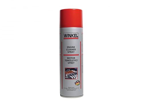 500 ML WINKEL Motorraumreiniger, Motorreinigersprays, Reinigt Schmutz, Öl, Fett und hartnäckige Flecken auf dem Motor. Glänzendes Aussehen des Motors - Made in Germany