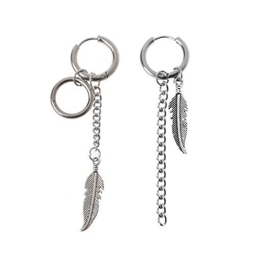 angwang Brincos, 12 pares de brincos de aço de titânio Kpop coreano moda cruz conjunto de brincos de
