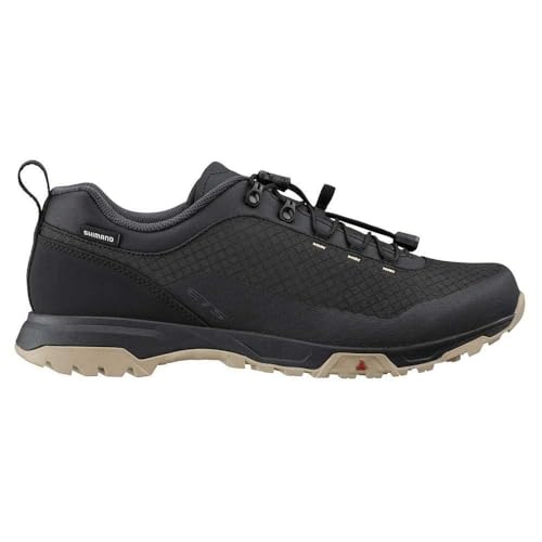 Nero 45.0 SHIMANO Bicycle Shoes Sh-et501, Scarpe da Ciclismo Donna, Nero, 45 EU