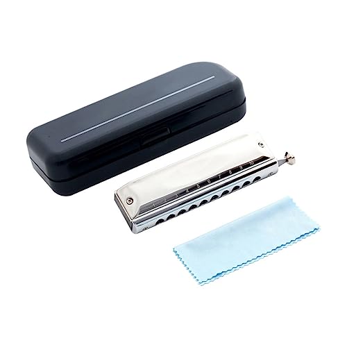 PacuM Harmonica par clé d’instrument 10 trous 40 tons Harmonica Instruments de musique Harmonica chromatique Harmonica - Les Beatles, Paul McCartney, John Lennon, RIngo Starr, George Harrison PacuM Harmonica par clé d'instrument 10 trous 40 tons Harmonica Instruments de musique Harmonica chromatique Harmonica – Image 4
