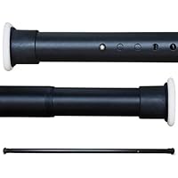 1 Asta Per Doccia, Asta Per Vestiti In Acciaio Inox Senza Foratura - Foto 3