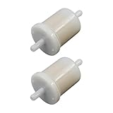 Chuuparts 2Pcs Fuel Filter T2555-55411 Compatible with Kioti Tractor CS2410 CS2410E