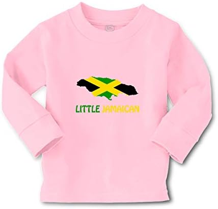 Cute Rascals Kids Long Sleeve T Shirt Little Jamaican Countries Cotton Boy & Girl Clothes