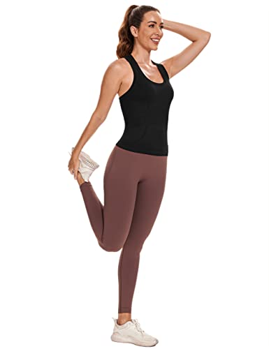 MathCat Workout Tank Tops for Women Sleeveless Gym Tops Seamless Racerback Athletic Yoga Shirts4