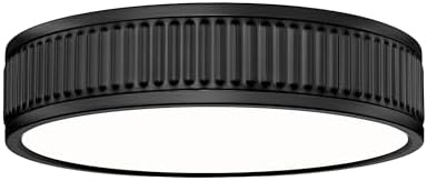Stari LED Flush Mount Matte Black