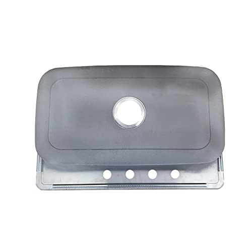 Sinber 33" x 22" x 9" Drop In Single Bowl Kitchen Sink with 18 Gauge 304 Stainless Steel Satin Finish MT3322C (Sink Only)