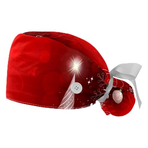 Casquettes de travail pour hommes femmes - Chapeaux bouffants Noël