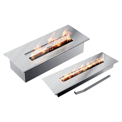3 esponjas de bioetanol de fibras de silicato de calcio y magnesio, lana de cerámica, esterilla de lana de cerámica resistente al calor 1206 °C, para estufas y quemadores amarillos, color blanco, 30 x