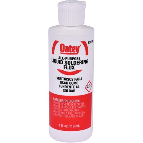 Oatey 4 oz. Lead-Free Liquid Soldering Flux Ammonium Chloride 1 pc.