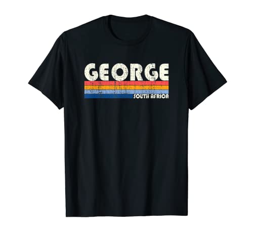 Photo de Rétro Vintage années 70 80 George, Afrique du Sud T-Shirt