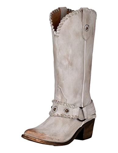 Corral Boots Q0207 White 9 B (M)