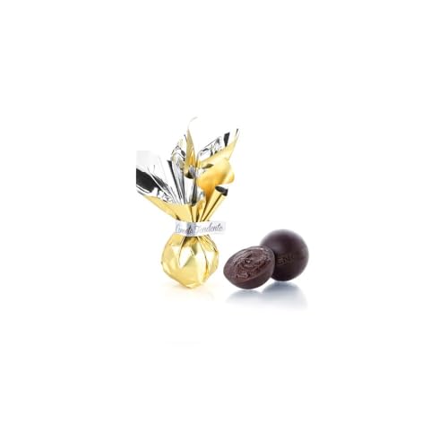 Venchi, Cometa Oro, 1 kg de Bombones, Chocolate Extra Amargo al 75%, Sin Gluten, Sin Colorantes y Sin Conservantes, Marcador de Mesa Navideño, Idea de Regalo