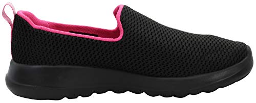 Image of Skechers Women's Go Walk Joy Sneaker, Black /Hot Pink, 7