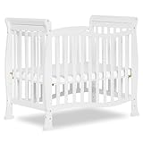 Dream On Me Violet Mini Crib, White
