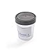 MediChoice Specimen Container, Urinalysis, with Gray Plastic Screw-On Lid, Single Patient Use, Polypropylene, Clear (Pack of 25)