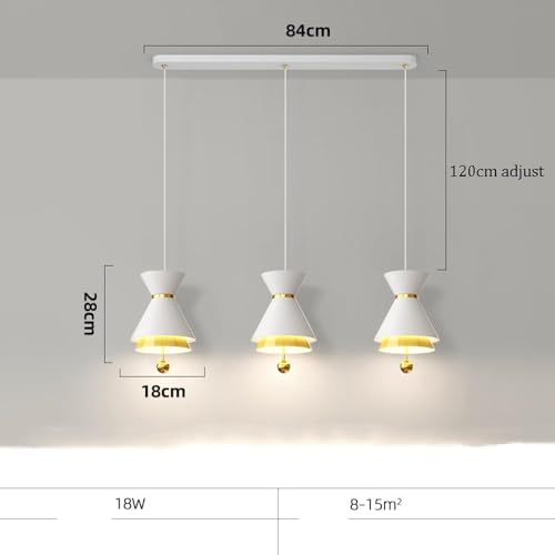 Suspension LED cluster 18W variable pour îlot de cuisine moderne - 6