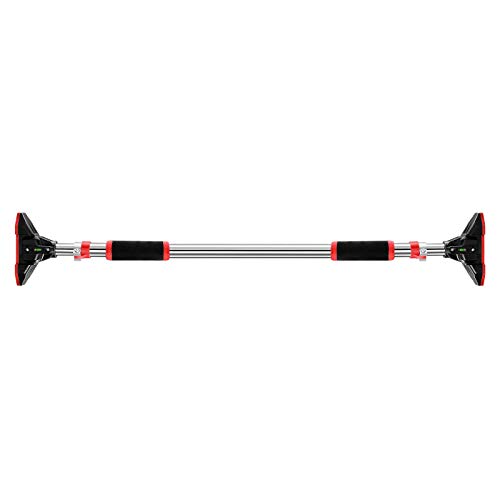 JZBRAIN Pull Up Bar for Doorway, No Screws Required Chin Up Bar Adjustable Pull-up Bars for Home Gym Exercise Fitness Up to 440 LBS