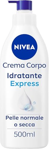 NIVEA Crema Corpo Idratante Express 500 ml, Crema idratante...