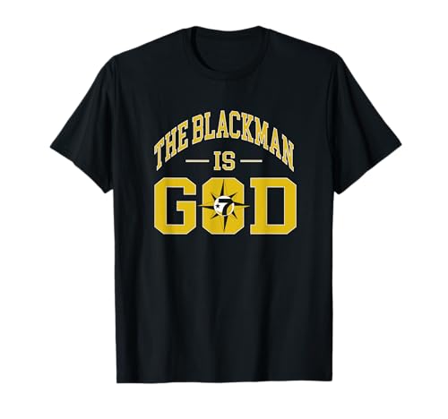 The Blackman Is God 5 percenter Godbody 7 Logo T-Shirt