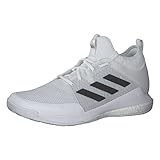 Cierre de cordones adidas Crazyflight Mid, Zapatillas Deportivas Mujer, FTWBLA/NEGBÁS/Plamet, 42 EU
