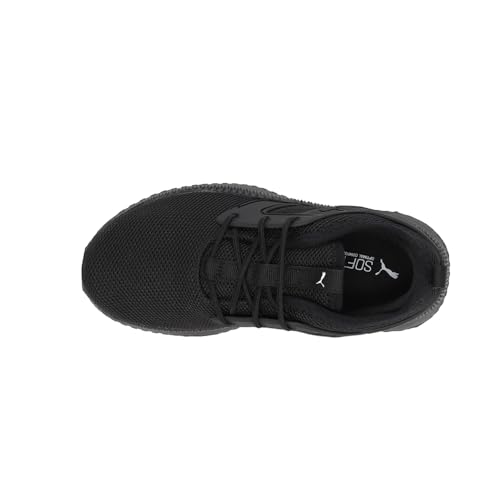 PUMA Puma Pacer Next Exel Slip On Sneaker, Black White, 3 US Unisex Little Kid