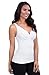 Belly Bandit Mother Tucker Nursing Tank,White,Small