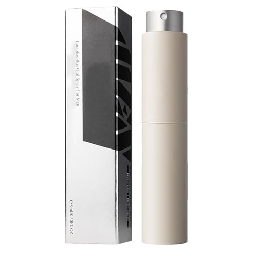 Spray Buccal pour l'Haleine,Conçu pour Que les Hommes s'Occupent de la Santé Bucco-Dentaire,Portable Spray Rafraîchissant pour l'Haleine,Parfum Durable Dans la Bouche,9ml
