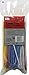 Cable Tie, Nylon, Assorted Colors, 8-In., 120-Pk.