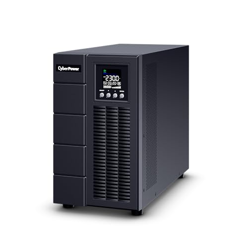 Image of CyberPower OLS3000EC, Online 3KVA UPS with inbuilt Battery, 3000VA /2700W, an Ideal UPS for NAS /Storage Devices, Networking Devices, Security /Emergency Systems and Surveillance Systems.