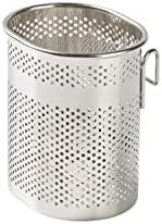 Thelivingstar Kitchen Utensils Drying Rack Stainless Steel Flatware Silverware Caddie Holder Basket Organizer (Small-OVAL)