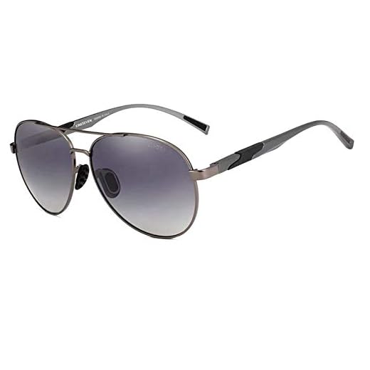 Óculos de Sol Masculino Classico Aviador Militar Kingseven Polarizados NF-7228 (C3)