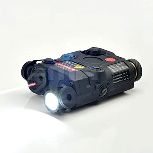 H World Shopping Airsoft Version Black Airsoft Peq 15 Style Led Flashlight + Red Sight For Aeg Gbb Cqb #TOP29