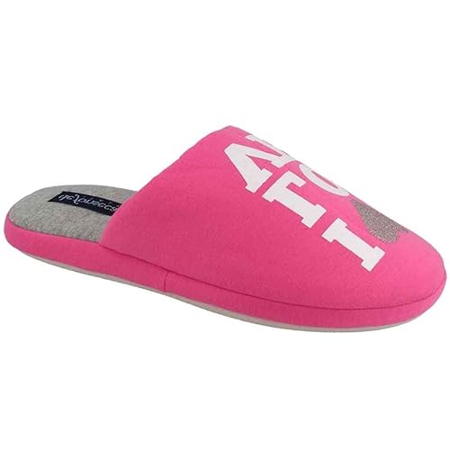  de fonseca Pantofole Donna in cotone basse da Camera estive Ciabatte Fantasia Cuore