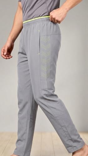 Image of Prince Sports Men's Chevron Pattern Track Pant | Sports, Gym & Casual Wear Lower for Men