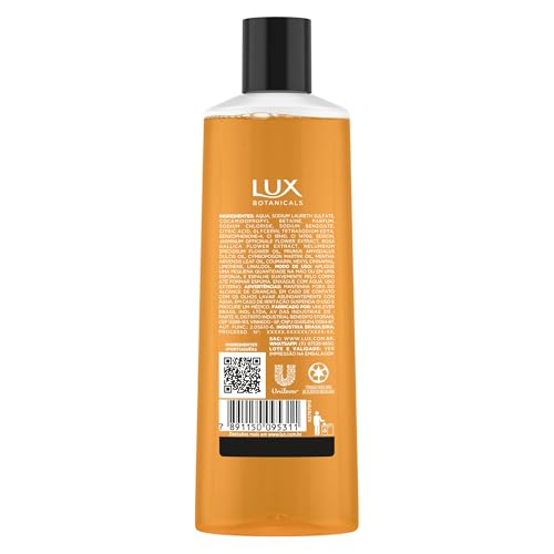 Sabonete Líquido Lux Botanicals Gardenia e Oleo de Amendoas Com 250ml