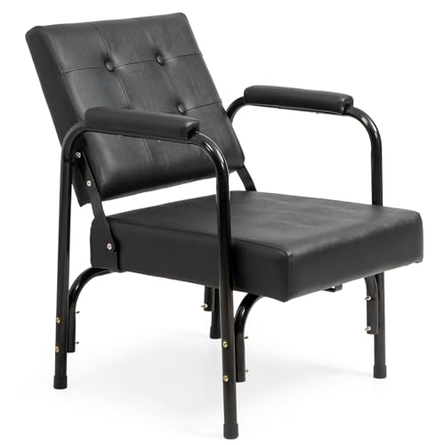 Winado Auto Recline Shampoo Chair, Portable Salon Barber Chair with Tilted Backrest, Heavy Duty Spa...