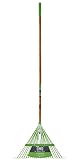 AMES 2915612 22-Tine Steel Leaf Rake, 61-Inch, Multi