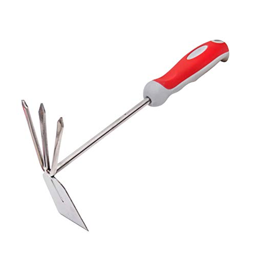 Beorol Hoe Small Stainless Steel Dual-Use, High-Quality Gardening Tools Farming Tools, Agricultural Tools Gardening Shovel Vegetables Weeding