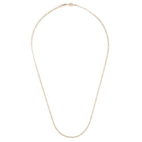 Collier Figaro homme femme en acier inoxydable avec mousqueton Akitsune 50cm