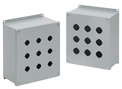 E-3PBX - Metal Enclosure, 30.5mm, Electrical/Industrial, Steel, 229 mm, 107 mm, 121 mm, IP65 (E-3PBX)