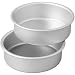 Wilton Small and Tall Aluminum Cake Pans, 2-Piece - Layer Cake Pan Set